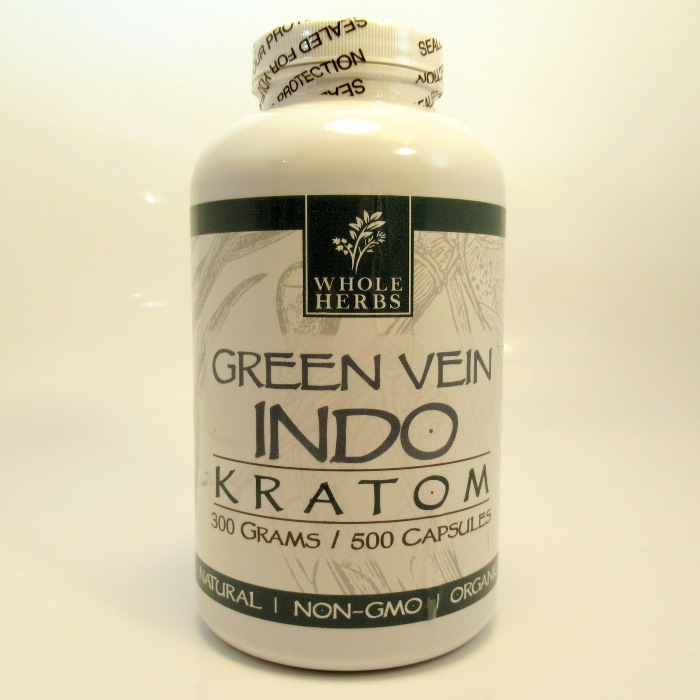 Capsules Whole Herbs Green Vein Indo Kratom Capsules Natural