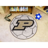 Purdue University Soccer Ball Rug