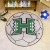 University of Hawaii Soccer Ball Rug