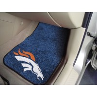 NFL - Denver Broncos 2 Piece Front Car Mats