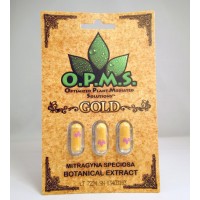 OPMS Gold Botanical Extract Caps - Blister Pack - Simply the Best! (3ct)