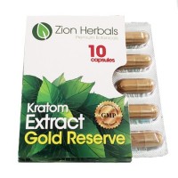 Zion Herbals Gold Reserve 45% MIT Extract Blister Pack (10 Capsules)