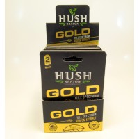 Hush Gold Full Spectrum Extract Capsules - GMP Quality Product (2pk)(12)
