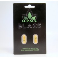 OPMS Black Botanical Extract Caps - Blister Pack - Simply the Best! (2ct)
