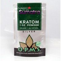 OPMS Silver Red Vein Sumatra - All Natural Organic POWDER (1oz)