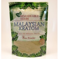 Remarkable Herbs 100% All Natural Malaysian (Malay)(Green Vein) Powder (8oz)