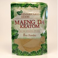 Remarkable Herbs 100% All Natural Maeng Da (Red Vein) Powder (8oz)