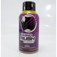 Rhino Rush Energy Drink - Ephedra Powered - Grape (1) (Samples)