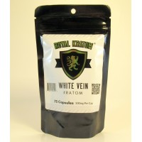 Royal Kratom White Vein Capsules (75ea)