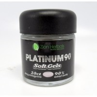 Zion Herbals Platinum 90 Soft Gel Caps 90% (20ct)