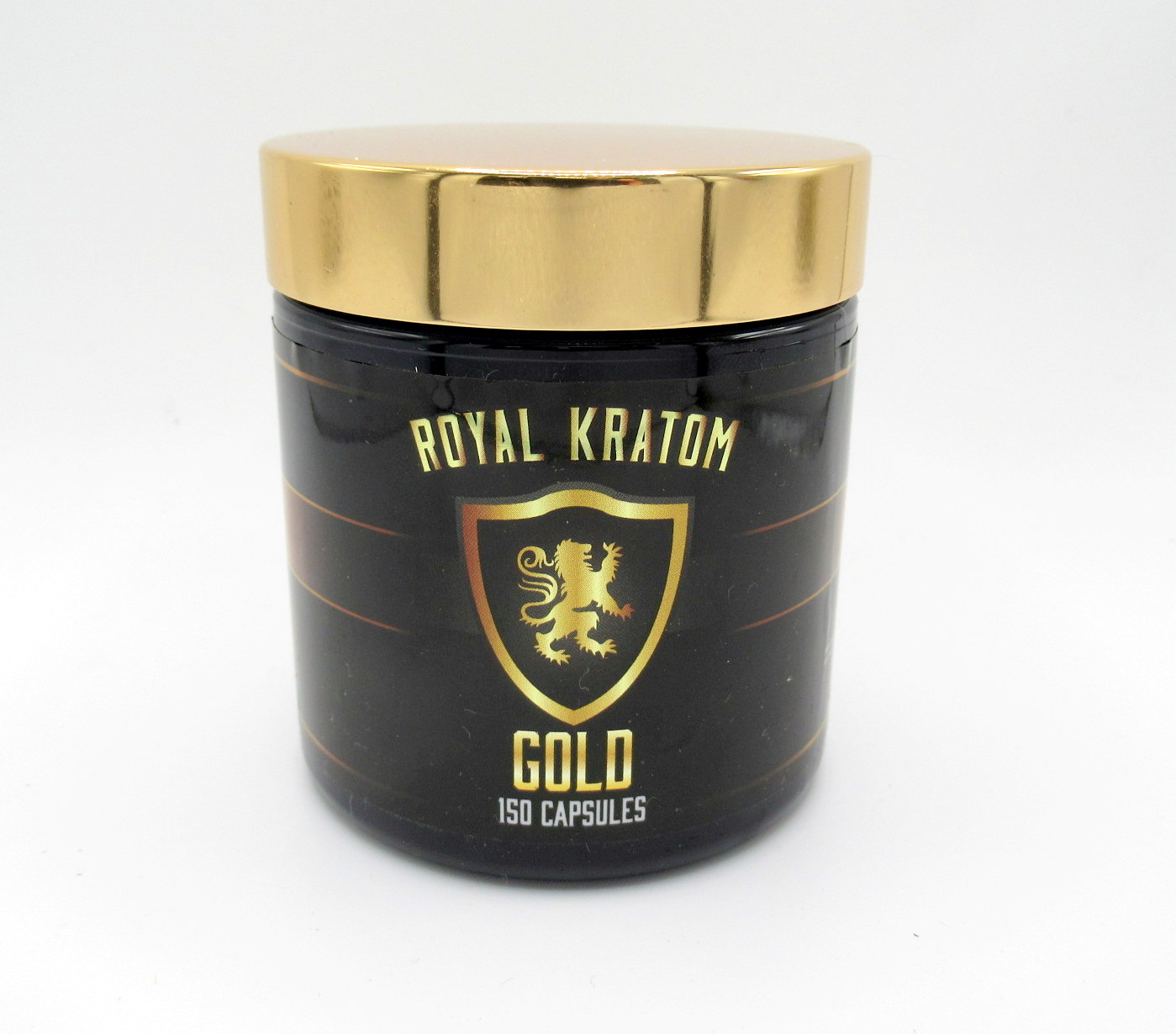 Capsules : Royal Kratom Gold Capsules - Mitragyna Speciosa Extract - 150 Ct